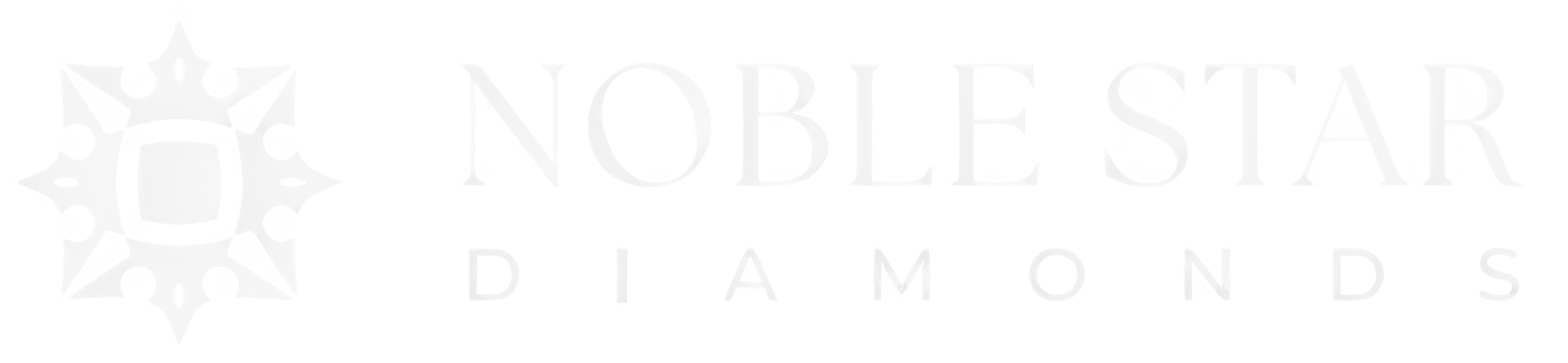 Noble Star Diamonds Logo-No BG White